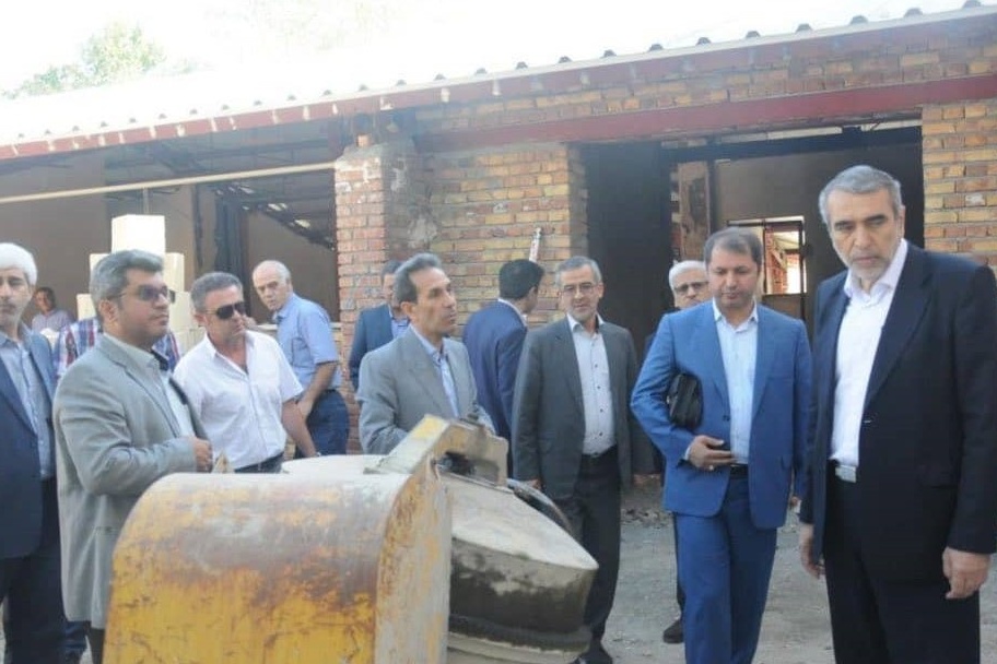 بازدید دکتر رستگاری مدیر کل برنامه بودجه و تشکیلات وزارت علوم تحقیقات و فناوری و هیات رئیسه دانشگاه ارومیه از دانشکده معماری، شهرسازی و هنر