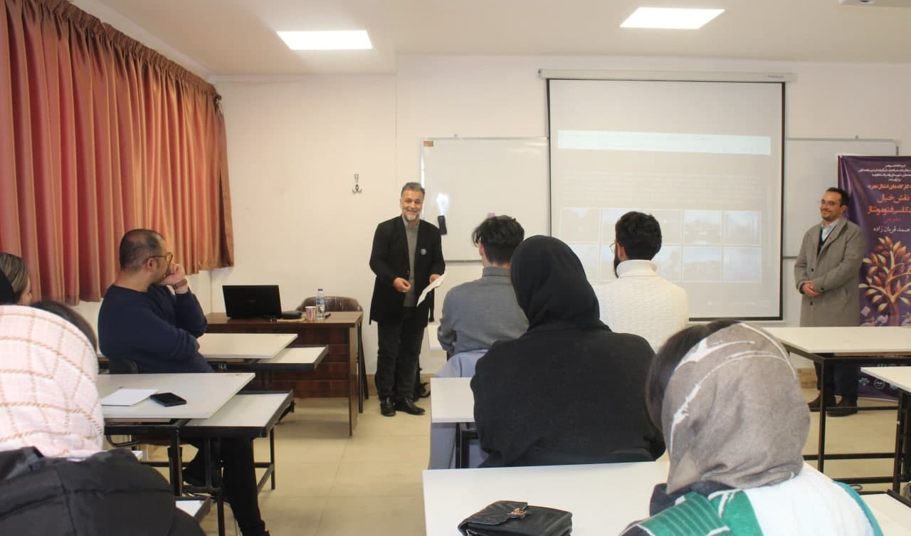 گزارش تصویری از برگزاری کارگاه عکاسی نقش خیال در عکاسی فتومنتاژ