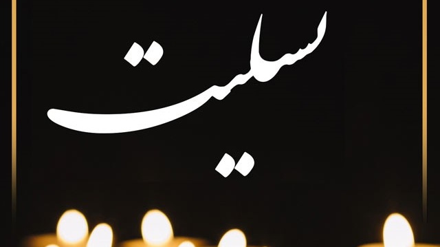 پیام تسلیت درگذشت والده جناب آقای دکتر ناصر ثبات ثانی