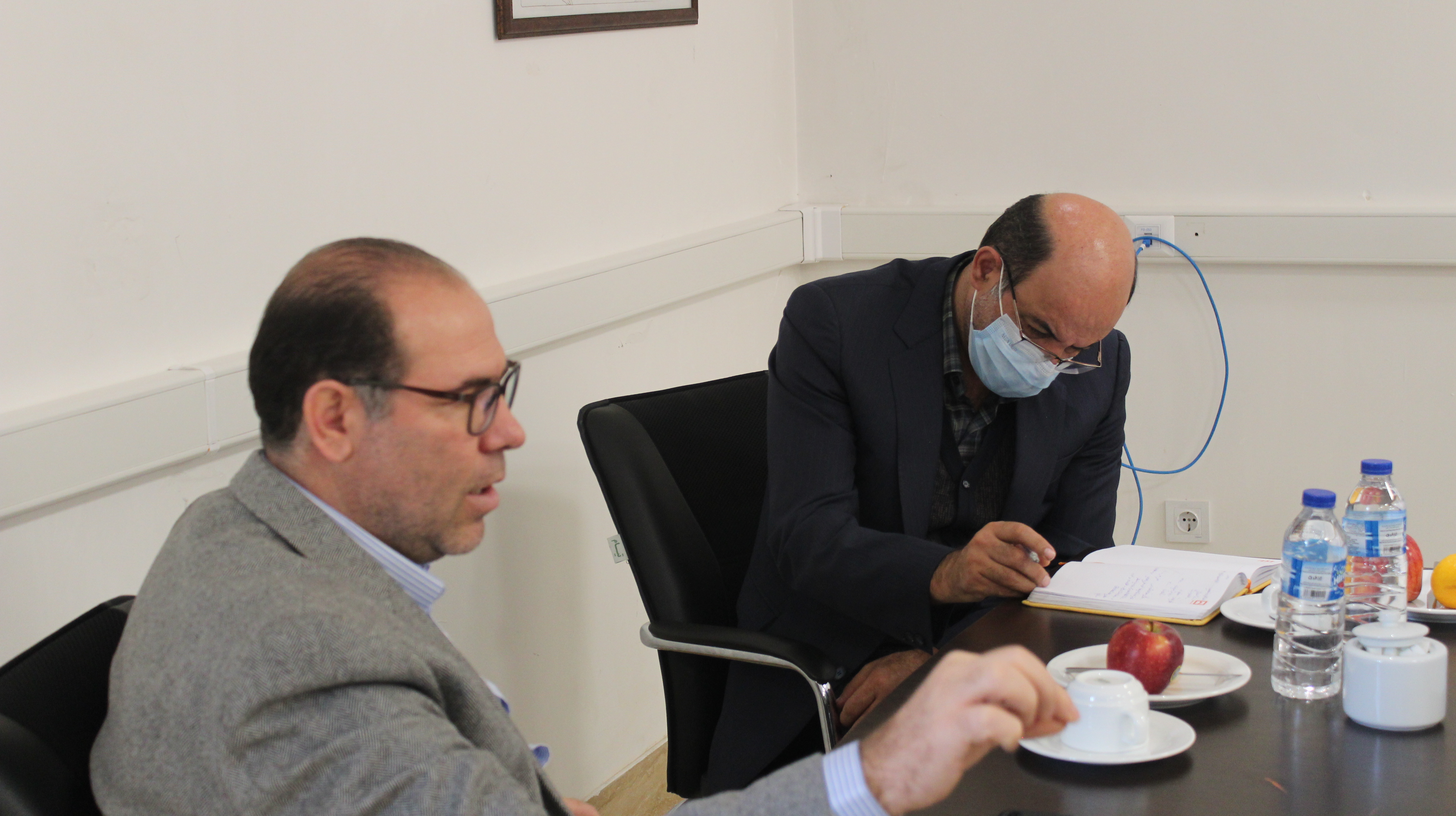 جلسه مشترک بین ریاست دانشکده معماری، شهرسازی و هنر با مدیر کل محترم میراث فرهنگی، صنایع دستی و گردشگری استان                   با هدف هم اندیشی و ایجاد همکاری های مشترک تخصصی تشکیل شد