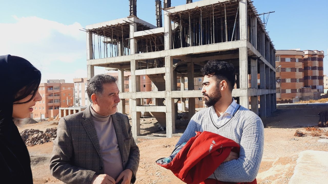 گزارش تصویری بازدید علمی دانشجویان برنامه ریزی شهری از سایت شهر جدید گلمان