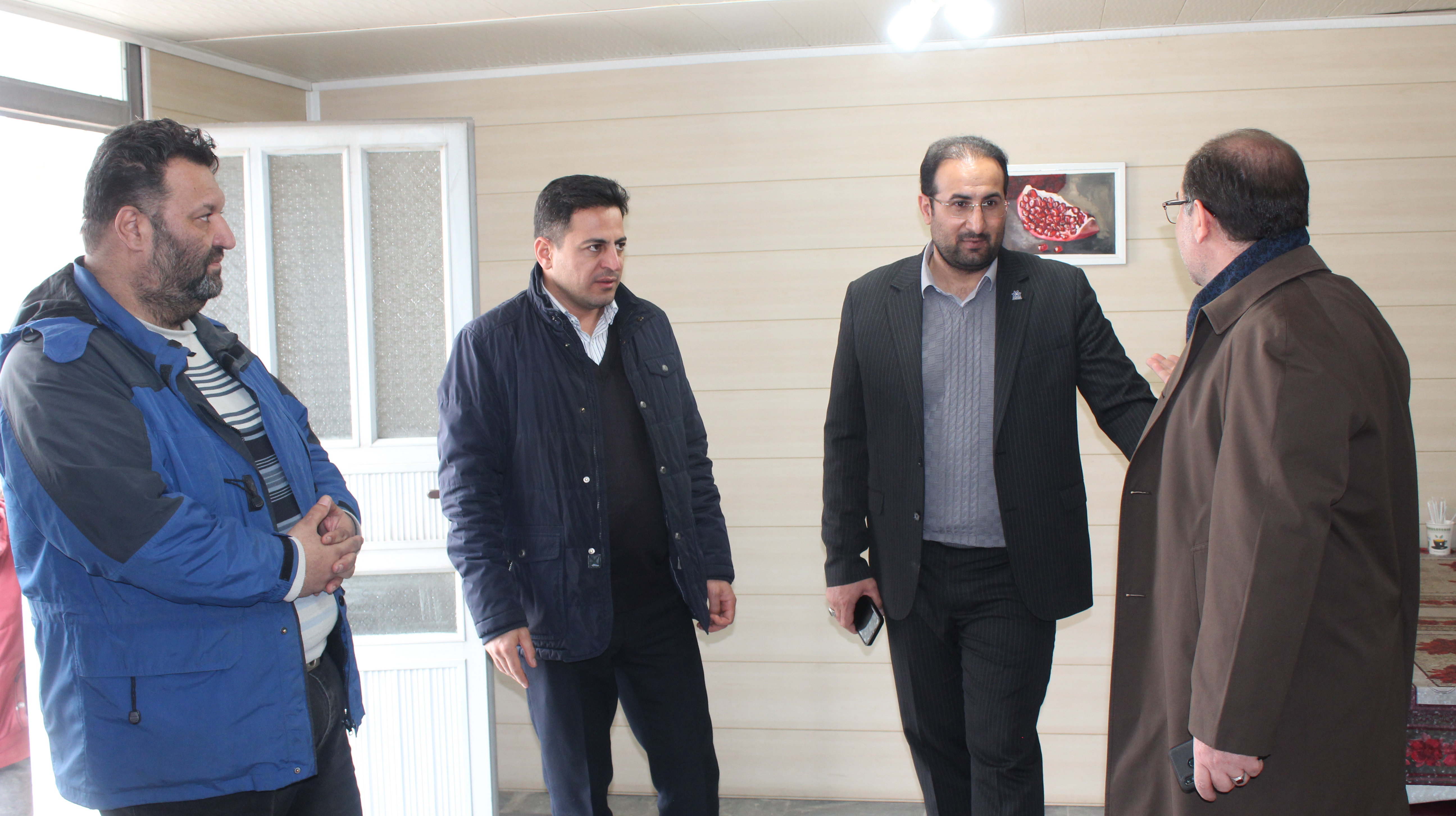 گزارش تصویری بازدید ریاست محترم دانشکده بهمراه جناب آقای دکتر خیرفام، مدیر محترم امور دانشجویی از وضعیت رستوران دانشکده